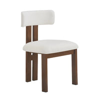 Chaises de salle à manger rembourrées Astura, structure en fer, lot de 2 par Christopher Knight Home
