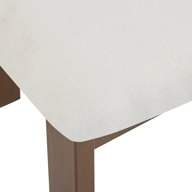 Chaises de salle à manger rembourrées Astura, structure en fer, lot de 2 par Christopher Knight Home