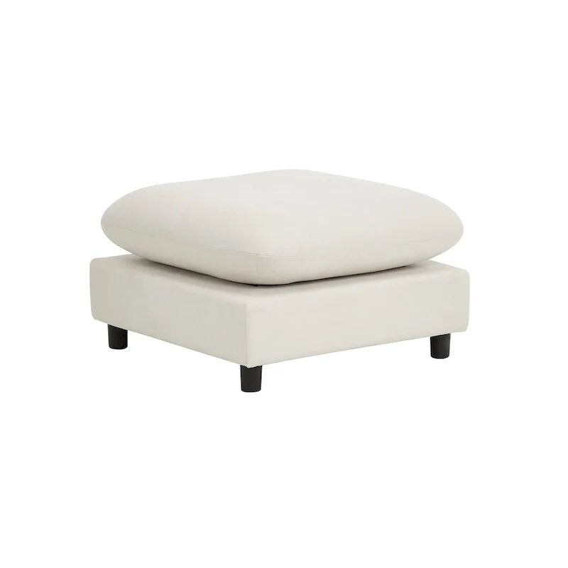Christopher Knight Home - Canapé d'angle modulaire moderne en tissu Evelyn