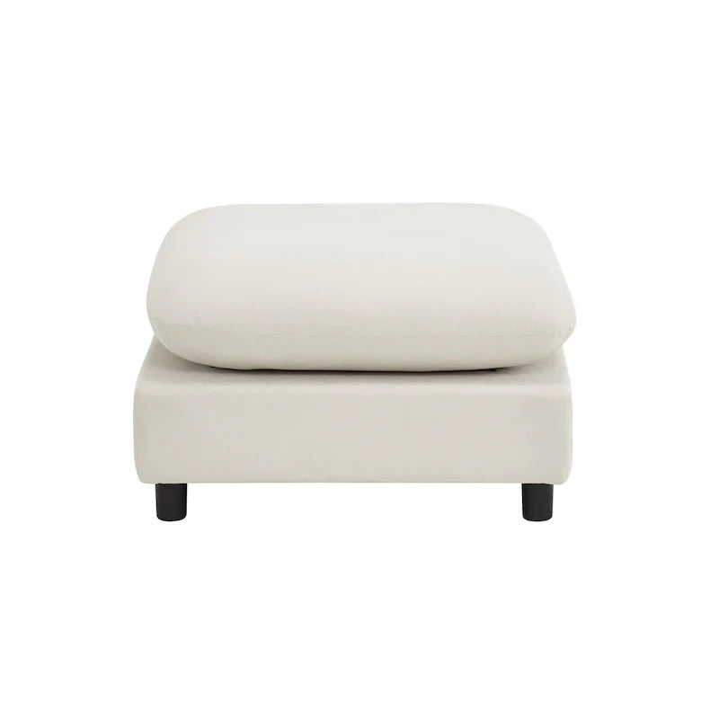 Christopher Knight Home - Canapé d'angle modulaire moderne en tissu Evelyn