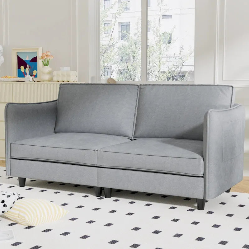 Christopher Knight Home - Canapé deux places Hadley 74.27 avec design moderne du milieu du siècle