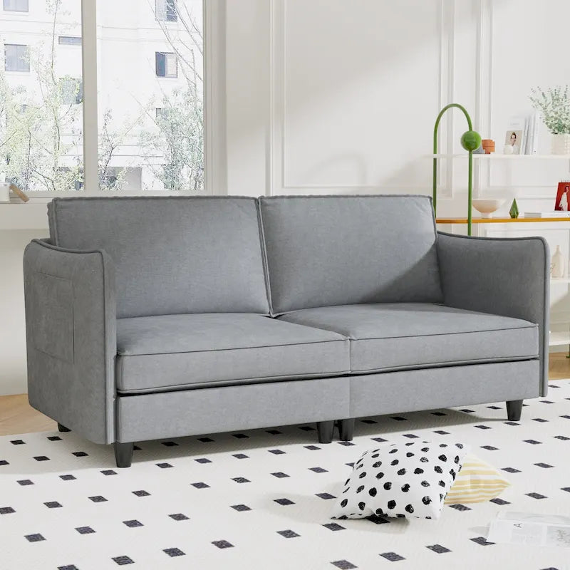 Christopher Knight Home - Canapé deux places Hadley 74.27 avec design moderne du milieu du siècle