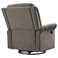 Fauteuil Inclinable Pivotant Moderne Marloo en Velours par Christopher Knight Home