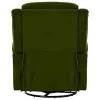 Fauteuil Inclinable Pivotant Moderne Marloo en Velours par Christopher Knight Home