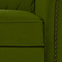 Fauteuil Inclinable Pivotant Moderne Marloo en Velours par Christopher Knight Home