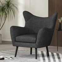 Fauteuil Club Eiden Wingback par Christopher Knight Home