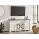 Meuble TV Signature Design by Ashley Bolanburg blanc/gris 73 pour TV jusqu'à 83 - 72.5 L x 20.25 P x 36.13 H