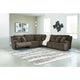 Canapé Sectionnel Inclinable 5 Pièces Signature Design by Ashley Top Tier Marron - 134L x 134P x 41H pouces