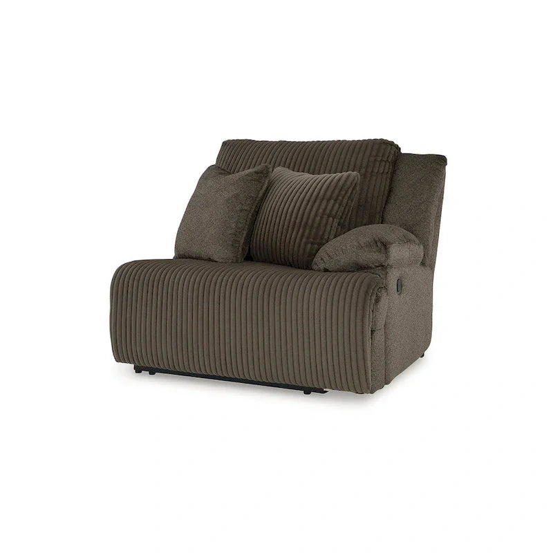 Canapé Sectionnel Inclinable 5 Pièces Signature Design by Ashley Top Tier Marron - 134L x 134P x 41H pouces