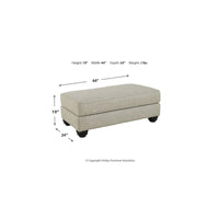 Ensemble de mobilier rembourré Signature Design by Ashley Asanti beige, 4 pièces - 98 l x 44 P x 40 H