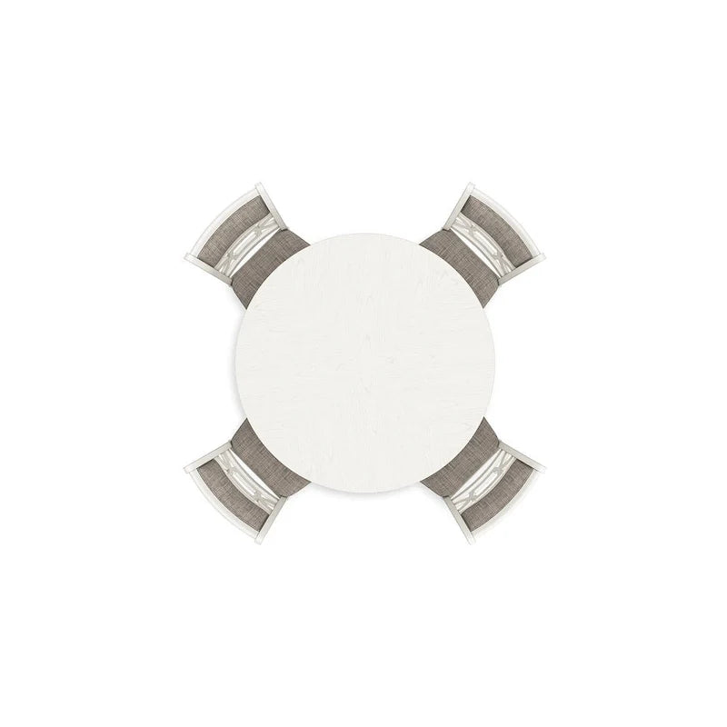 Signature Design by Ashley Ensemble de table de salle à manger Erinberg blanc/gris (5 pièces)