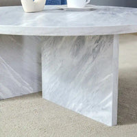 Table basse ronde polyvalente en MDF