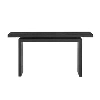 Console flottante de 59 pouces avec placage en frêne