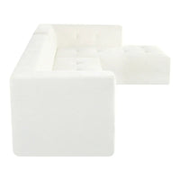 Ensemble Canapé Sectionnel Modulable Forme L pour Salon Moderne Minimaliste, Canapés Rembourrés Assise Profonde