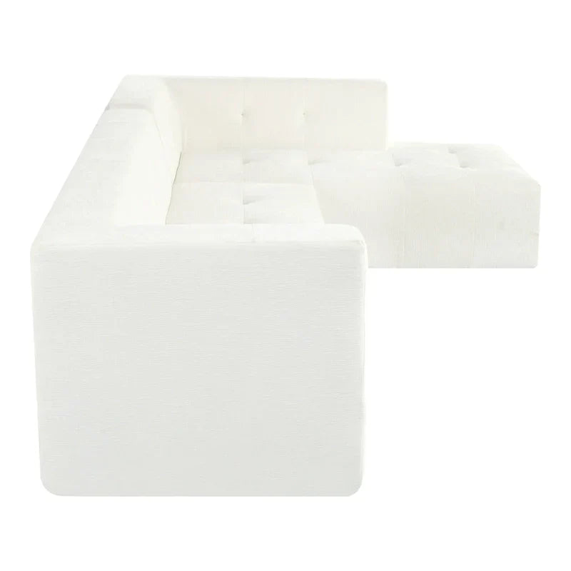 Ensemble Canapé Sectionnel Modulable Forme L pour Salon Moderne Minimaliste, Canapés Rembourrés Assise Profonde