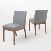 Ensemble de salle à manger 5 pièces, ensemble de meubles de cuisine en bois avec table rectangulaire et 4 chaises rembourrées