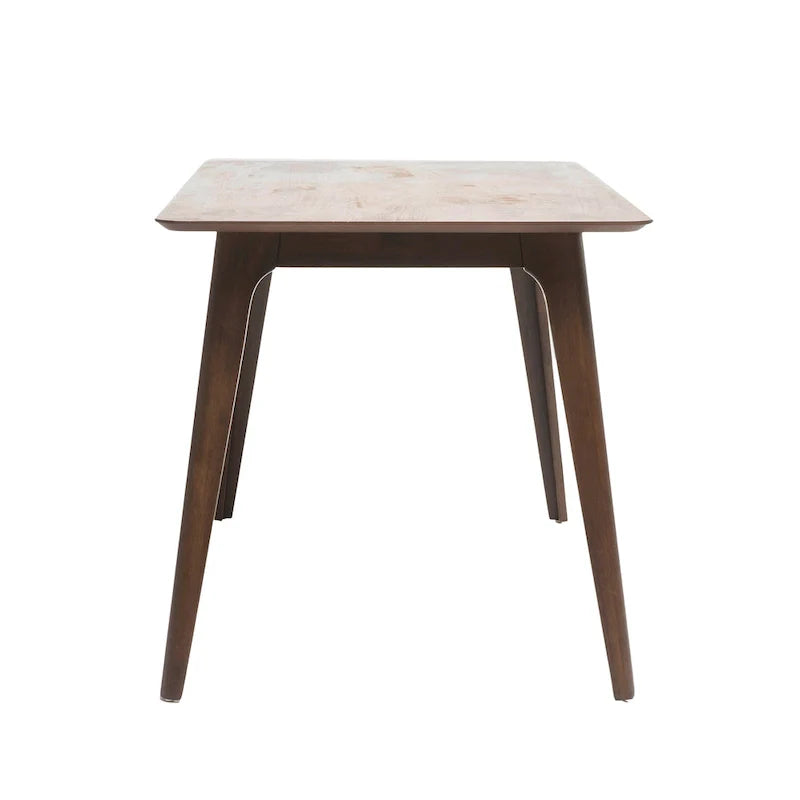 Ensemble de salle à manger 5 pièces, ensemble de meubles de cuisine en bois avec table rectangulaire et 4 chaises rembourrées