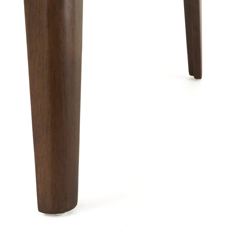 Ensemble de salle à manger 5 pièces, ensemble de meubles de cuisine en bois avec table rectangulaire et 4 chaises rembourrées