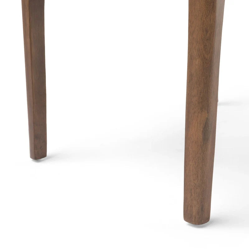 Ensemble de salle à manger 5 pièces, ensemble de meubles de cuisine en bois avec table rectangulaire et 4 chaises rembourrées