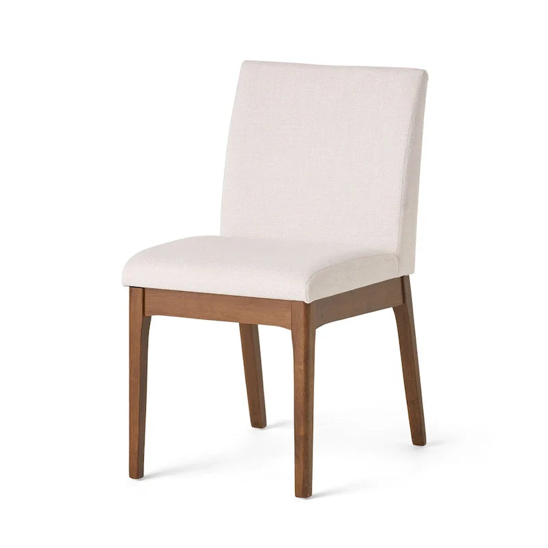 Ensemble de salle à manger 5 pièces, ensemble de meubles de cuisine en bois avec table rectangulaire et 4 chaises rembourrées