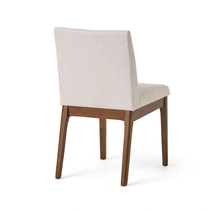 Ensemble de salle à manger 5 pièces, ensemble de meubles de cuisine en bois avec table rectangulaire et 4 chaises rembourrées