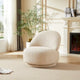 Fauteuil d'appoint de salon avec fonction pivotante
