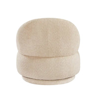 Fauteuil d'appoint de salon avec fonction pivotante