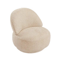 Fauteuil d'appoint de salon avec fonction pivotante