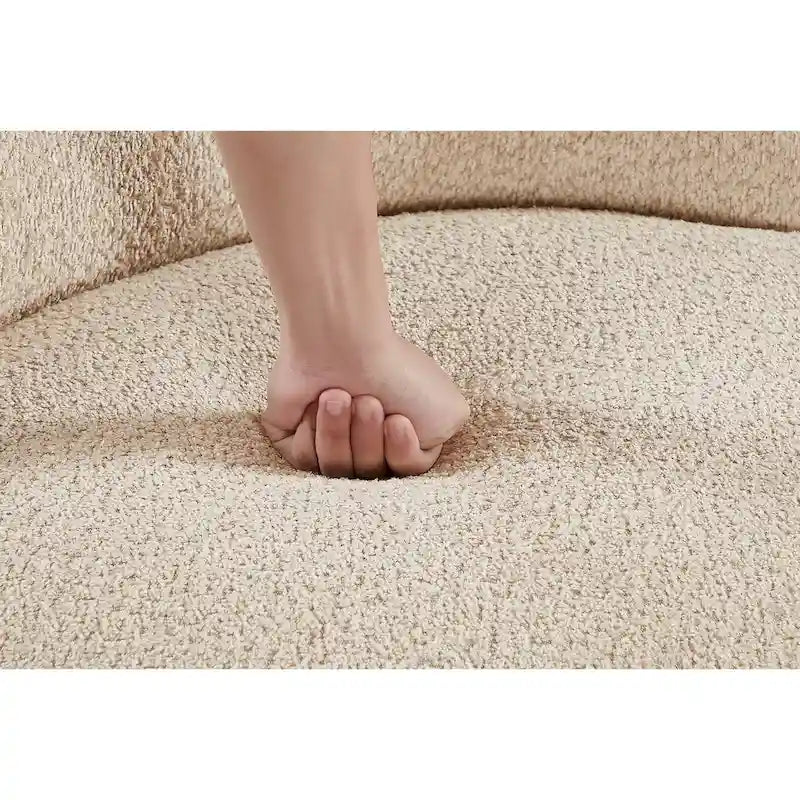 Fauteuil d'appoint de salon avec fonction pivotante