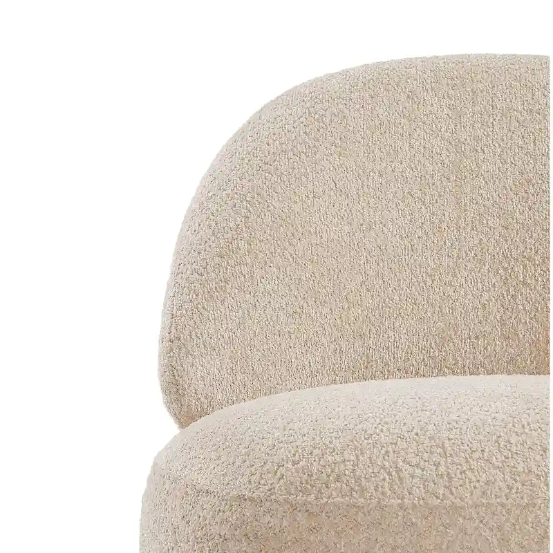 Fauteuil d'appoint de salon avec fonction pivotante
