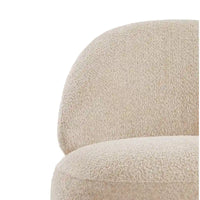 Fauteuil d'appoint de salon avec fonction pivotante