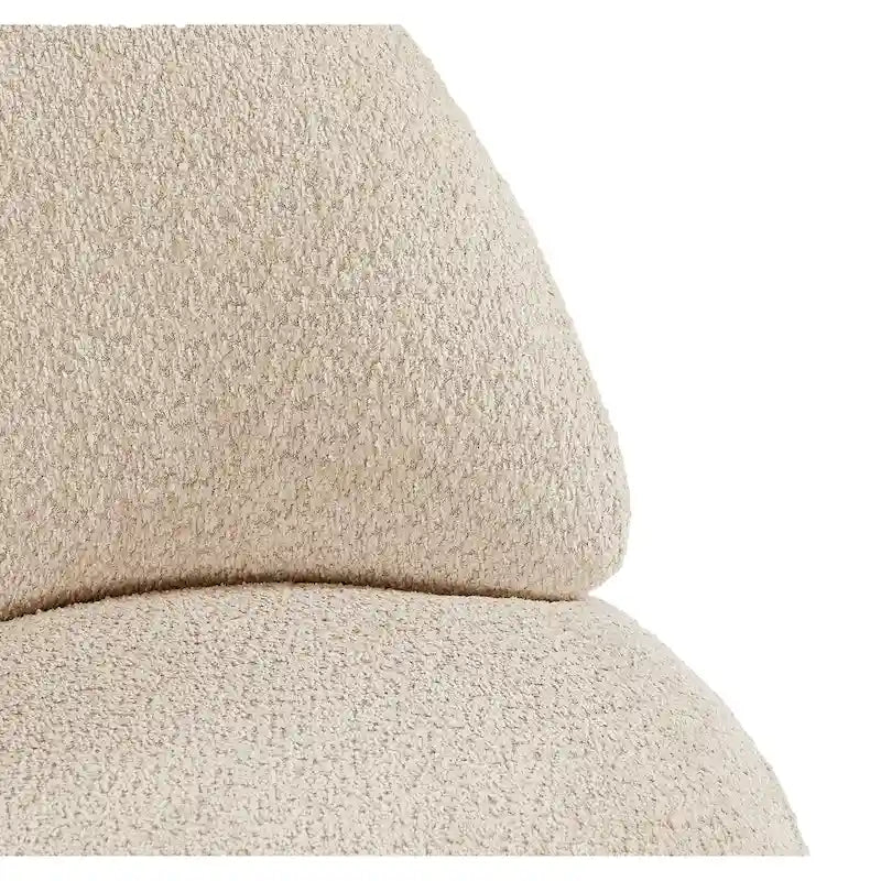 Fauteuil d'appoint de salon avec fonction pivotante