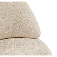 Fauteuil d'appoint de salon avec fonction pivotante