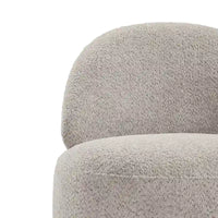 Fauteuil d'appoint de salon avec fonction pivotante