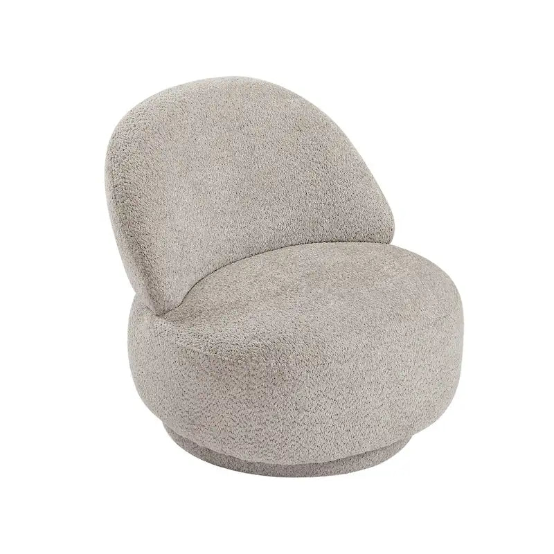 Fauteuil d'appoint de salon avec fonction pivotante
