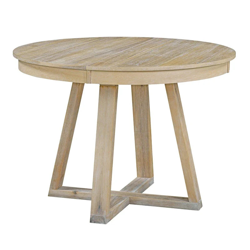 Ensembles de table et chaises de salle à manger multifonctions, ensembles de table de cuisine de ferme avec abattants amovibles et pieds en croix