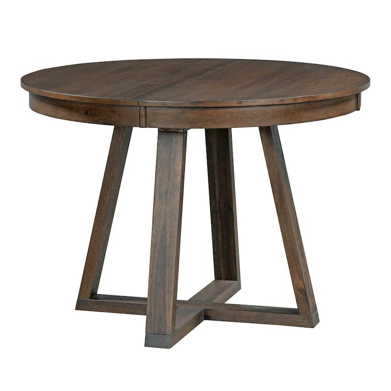 Ensembles de table et chaises de salle à manger multifonctions, ensembles de table de cuisine de ferme avec abattants amovibles et pieds en croix