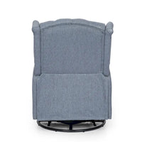 Fauteuil inclinable manuel au design classique Roomfitters avec pivot à 360 degrés, fauteuil de détente relaxant pour salon