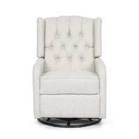 Fauteuil inclinable manuel au design classique Roomfitters avec pivot à 360 degrés, fauteuil de détente relaxant pour salon