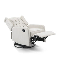 Fauteuil inclinable manuel au design classique Roomfitters avec pivot à 360 degrés, fauteuil de détente relaxant pour salon