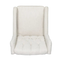 Fauteuil inclinable manuel au design classique Roomfitters avec pivot à 360 degrés, fauteuil de détente relaxant pour salon