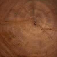 Table d'appoint Eliada en bois de suar sculptée à la main - Table d'appoint sculpturale ondulée, style bohème moderne pour salon ou chambre à coucher