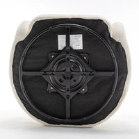 Fauteuil d'appoint pivotant à 360 degrés en velours SEYNAR Modern Glam (lot de 2)