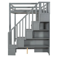 Lit escamotable double avec vérin hydraulique et bureau intégré