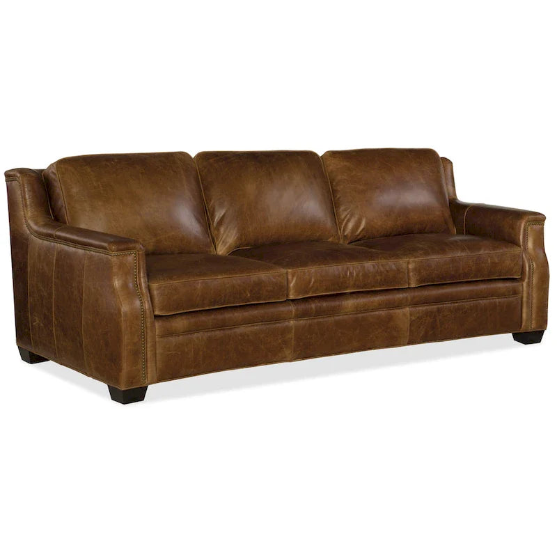 Canapé Hooker Furniture Yates de 235 cm de large avec clous décoratifs