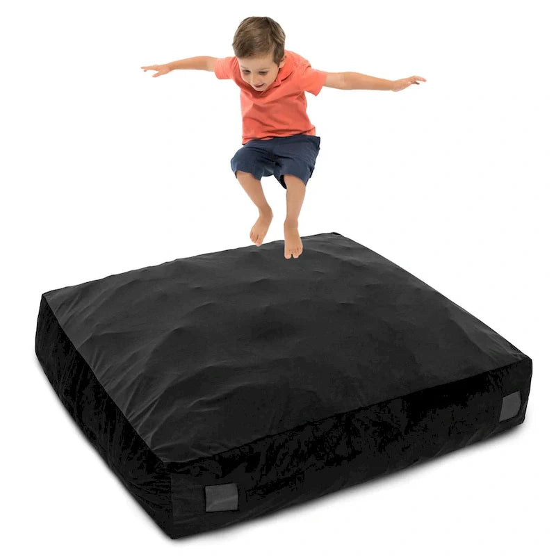Tapis de sol rembourré sensoriel Costway 57 x 57 avec blocs de mousse et lavable - Voir détails