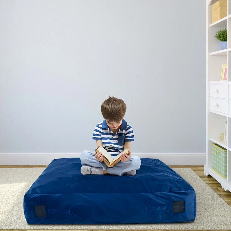 Tapis de sol rembourré sensoriel Costway 57 x 57 avec blocs de mousse et lavable - Voir détails