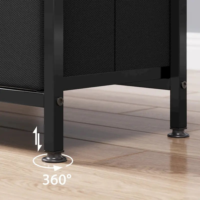 Meuble TV et commode multifonction pour chambre avec 2 tiroirs - 42 pouces