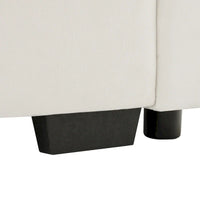 Canapé 4 places en velours 119 avec rangement - Design flexible et confort luxueux