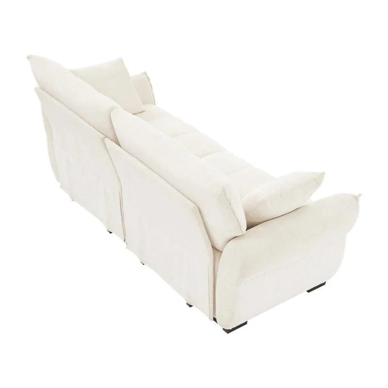 Canapé deux places en chenille 78,7 po